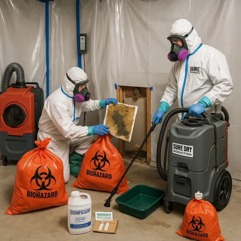 Contaminated Water Handling Protocols process in Woodbury County, IA