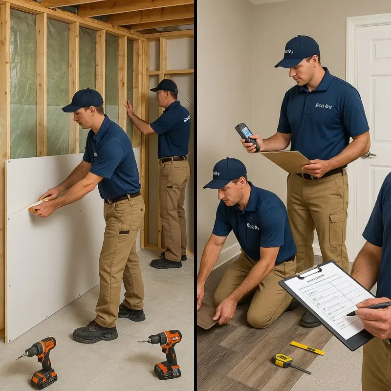 Repairs and Reconstruction process in Woodbury County, IA