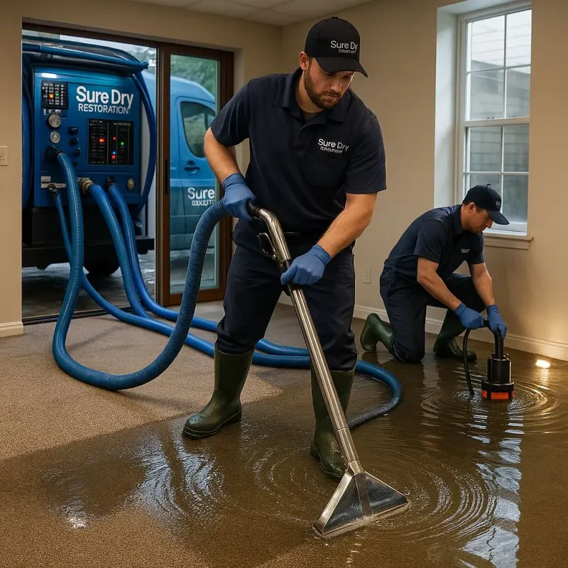 Water Extraction and Removal process in Woodbury County, IA